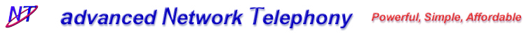 Advanced Network Telephony